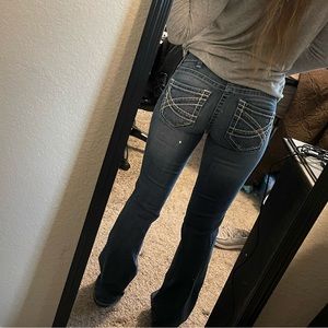 Ariat Boot Cut Jeans with Contrast Stitching